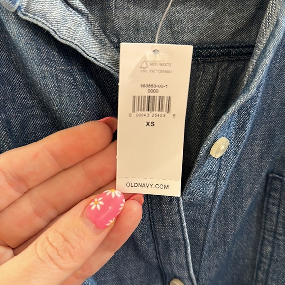 Old Navy Denim Maternity Dress - Picture 5 of 5